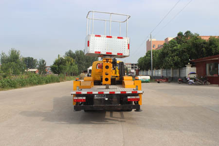 潤(rùn)知星牌SCS5064JGKEQD6型高空作業(yè)車